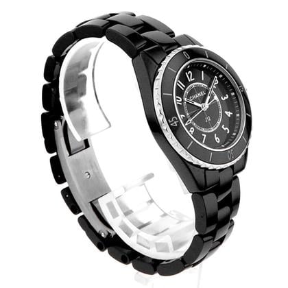 شانيل ساعة يد نسائية شانيل بلاك سيراميك ستانلس ستيل